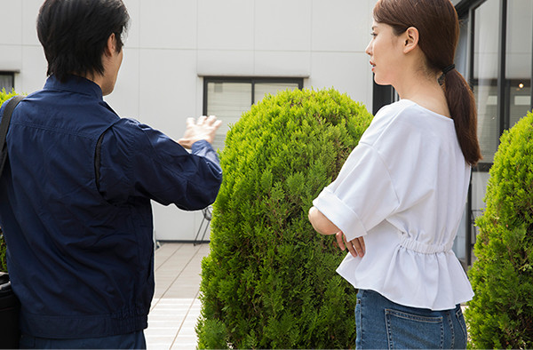 対応から仕上げまで丁寧に